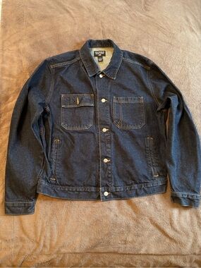 Vintage Polo Jeans Co. by Ralph Lauren Men's Indigo Denim Jacket
Size L